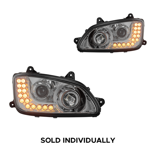 Chrome Headlight fits Kenworth T270/T370/T700/T660
