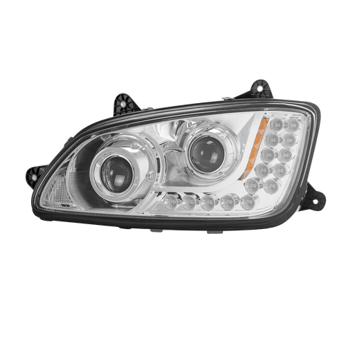 Chrome Headlight fits Kenworth T270/T370/T700/T660