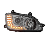 Chrome Headlight fits Kenworth T270/T370/T700/T660