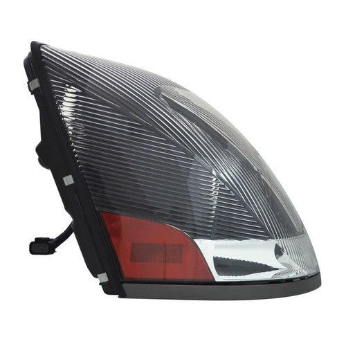 Headlight fits Volvo VN/VNL 2003+ with Black Reflector