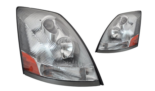 Headlight fits Volvo VN/VNL 2003+ with Chrome Reflector