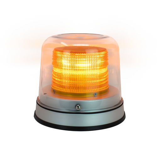 LED Amber/Clear Dome Strobe Light