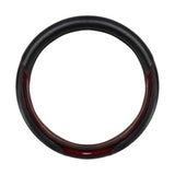 18” Steering Wheel Cover Wood Red
