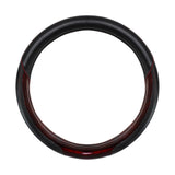 18” Steering Wheel Cover Wood Red