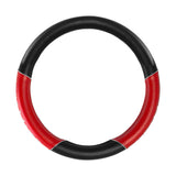 18" Steering Wheel Cover Black/Red With USASTAR Logo