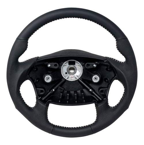 Steering Wheel Sport Luxury Black Leather fits Freightliner Cascadia/ Century / Columbia 2008-2017