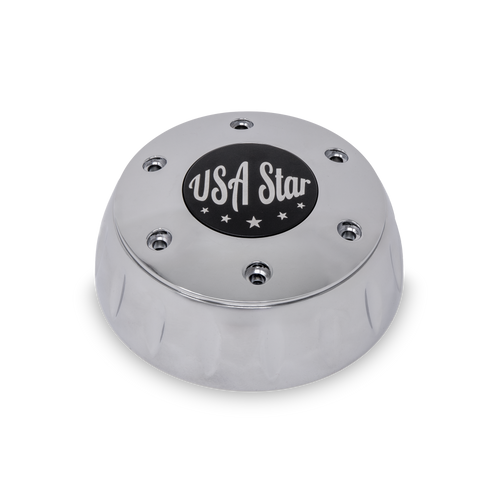 Chrome Bezel And Horn Button