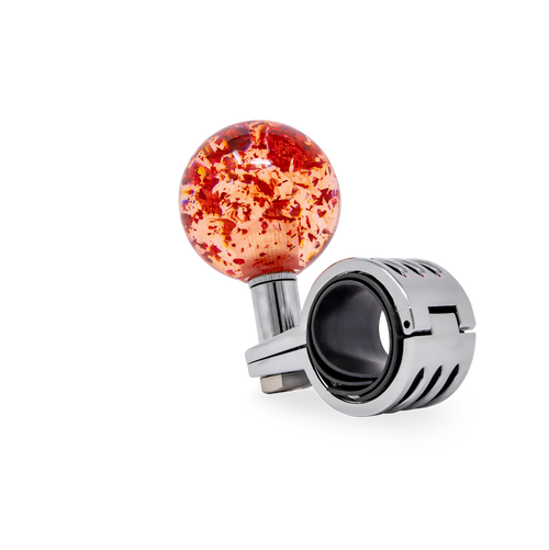 Heavy Duty Steering Wheel Spinner Red