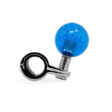 Steering Wheel Spinner Knob – Clear-Blue Bubbles