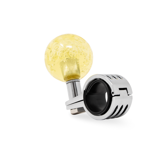 Heavy Duty Steering Wheel Spinner Yellow
