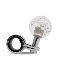 Steering Wheel Spinner Knob – Clear Bubbles