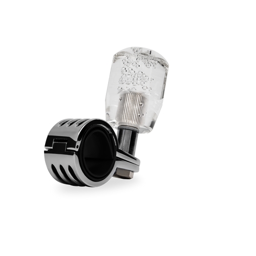 Heavy Duty Steering Wheel Spinner Clear