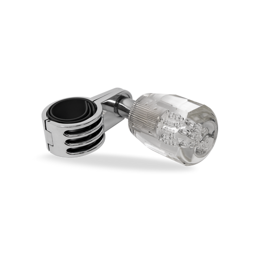 Heavy Duty Steering Wheel Spinner Clear