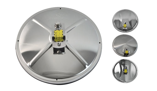 8" Stainless Steel Spot Convex Mirror