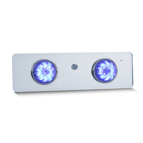 White/Blue Clear Interior Watermelon Dome Light Plate Fits Freightliner Classic/Fld120