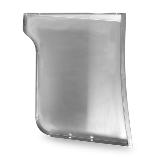 Pair of Stainless Steel Cab Extension Cowls for 3" Cab Panel, Fits Peterbilt 389 - Ready for Painting