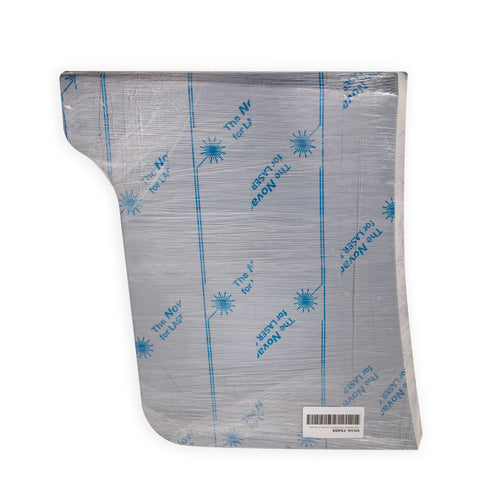 Pair of Stainless Steel Cab Extension Cowls for 3" Cab Panel, Fits Peterbilt 389 - Ready for Painting