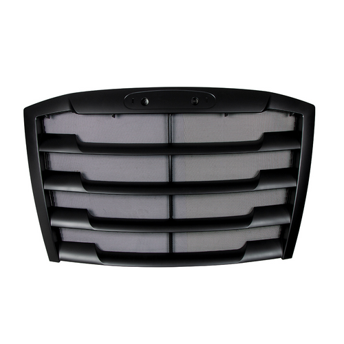Black Plastic Grille Fits Freightliner Cascadia 2018-2024 With Bug Screen