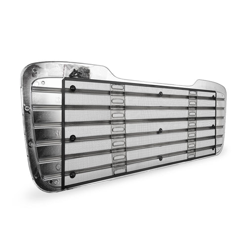 "Business Class" M2 Chrome Grille fits Freightliner without bug screen