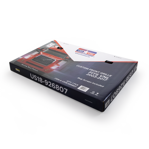 Custom Grille with Bug Screen Fits Volvo VNL 2003-2017