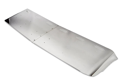 20” Visor Closed to Windshield fits Freightliner Classic/Fld Condo, With 6 Hidden Lights Hole