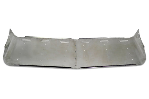 20” Visor Closed to Windshield fits Freightliner Classic/Fld Condo, With 6 Hidden Lights Hole