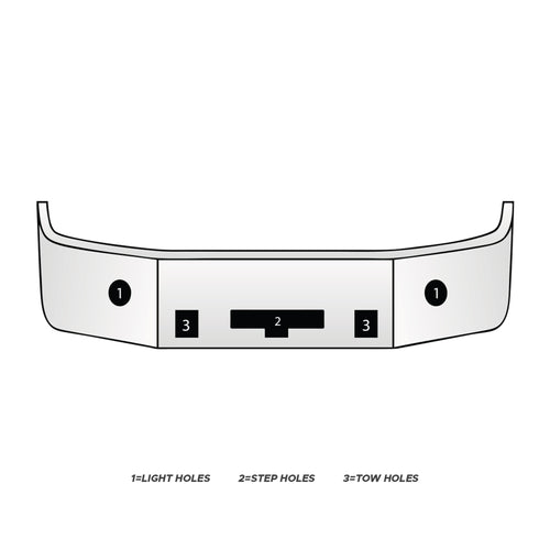 Graphic - Bumper Freightliner Century 2005-2007, Columbia 2003-2007
