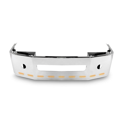 Front with lights - Bumper Freightliner Century 2005-2007 and Columbia 2003-2007 round fog lights