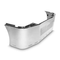 24” Chrome Bumper Freightliner Century 2005-2007 and Columbia 2003-2007, with Grille Horizontal and 11 Hidden Light Holes