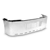 24” Chrome Bumper Freightliner Century 2005-2007 and Columbia 2003-2007, with Grille Horizontal and 11 Hidden Light Holes