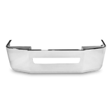 22” Chrome Bumper Freightliner Century 2005-2007 and Columbia 2003-2007, Aerodynamic, with Large Center Tow Hole.