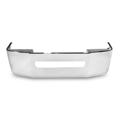 22” Chrome Bumper Freightliner Century 2005-2007 and Columbia 2003-2007, Aerodynamic, with Large Center Tow Hole.