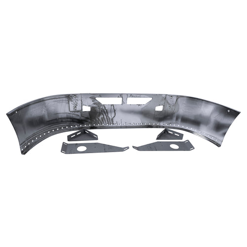 20” Chrome Bumper (KW T660) Wrap Around, Tow, Air Vents , 3/4” Light Holes (48)