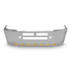 22” Chrome Bumper (Kenworth T600 All Years) W/ Air Vent, Tow & 9 Hidden Light Holes. (NO WARRANTY) (FINAL SALE)