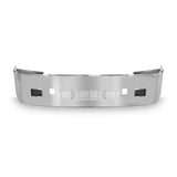 18” Bumper ( Peterbilt 386 ) W/ Wrap Around 3” Aero / Grille, Brackets & Fog Light Holes