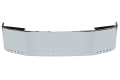 20” Chrome Bumper with 3/4” (29) Light Holes, fit Peterbilt 386 All Years