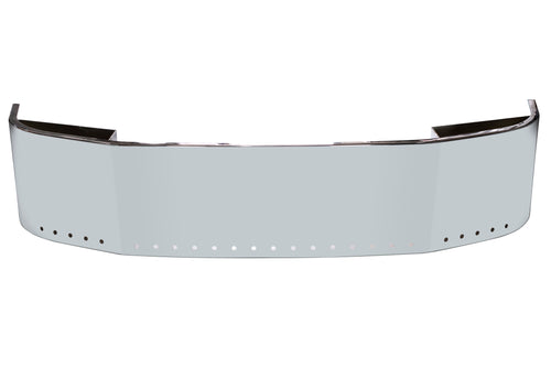 18” Chrome Bumper with 3/4” (29) Light Holes, fit Peterbilt 386 All Years