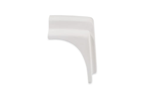 White Cowl Hood Extension Fender fits Freightliner Century and Columbia 01-09