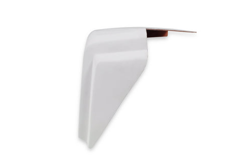 White Cowl Hood Extension Fender for Freightliner FLD120