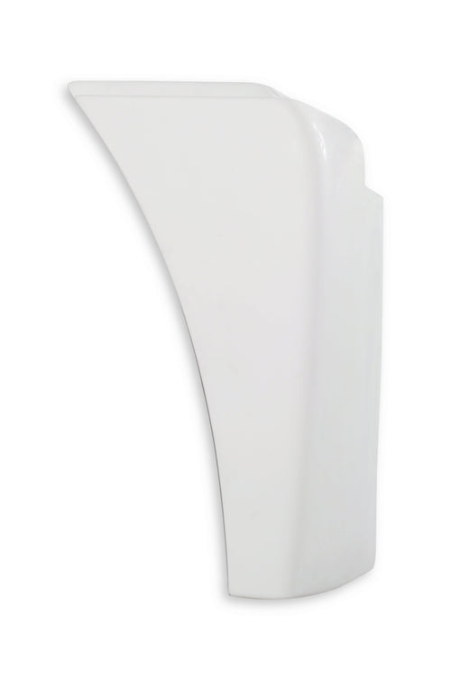 White Cowl Hood Extension Fender for Freightliner FLD120