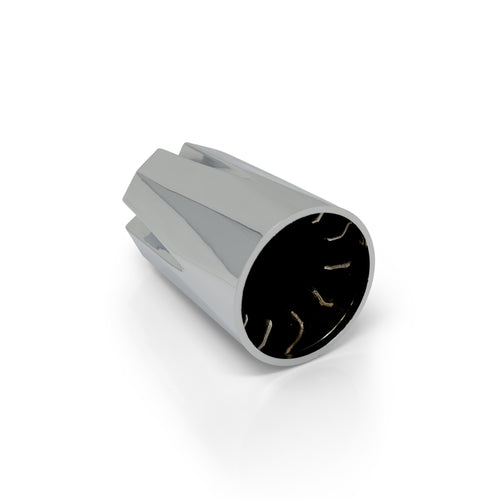 Lug Nut Cover Chrome Plastic 3 1/4" Push ( EACH )