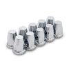 10 PC. Lug Nut Covers Push In Type 33Mm 2-3/4” Height