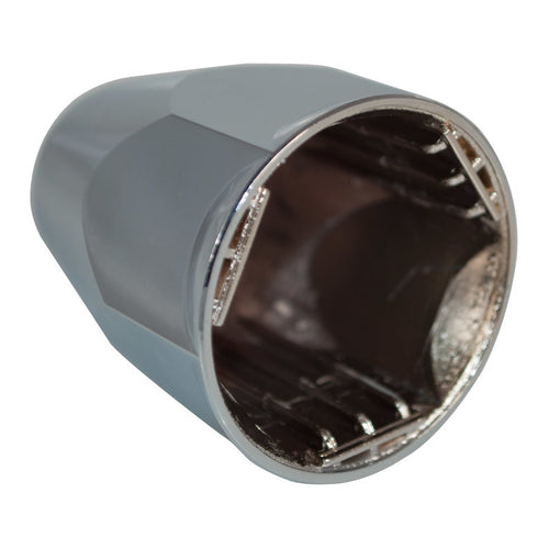 Lug Nut Covers Chrome Plastic Push In 1-1/2