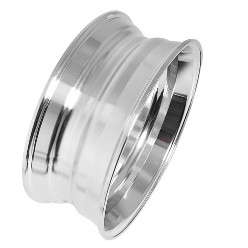 Aluminum Wheel 19.5" X 6.75", 8 Holes, Hub Pilot , Mirror Polish Both Side