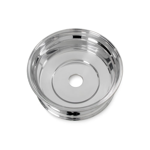 Aluminum Wheel / Rim, Blind,  22.5" X 8.25" , Polish Both Sides