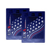 Blue Mud Flap 24” X 30” with USA Star Design - Pair