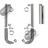 8" Diameter Stack Kit Miter Cut fits Peterbilt 115"