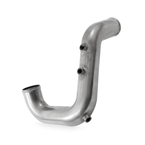 2.5" 3-Bend Lower Coolant Tube 304SS Freightliner FLD120, 132, Classic (1987 - 2010)
