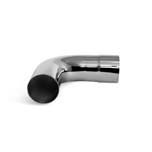 4" Exhaust Elbow 90 Degree 12" x 12" ID/OD Chrome