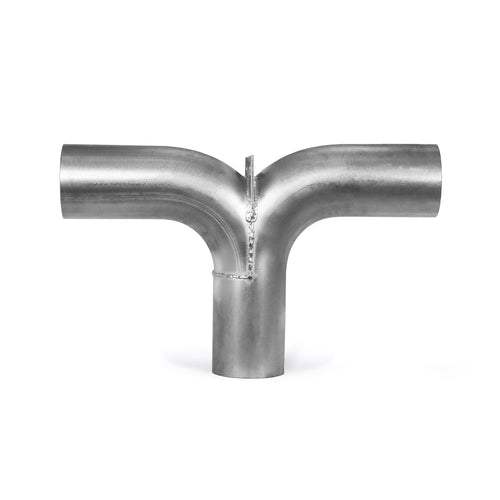 5'' Y-Pipe Exhaust 14" x 25" with Plate Aluminized OD/OD/OD